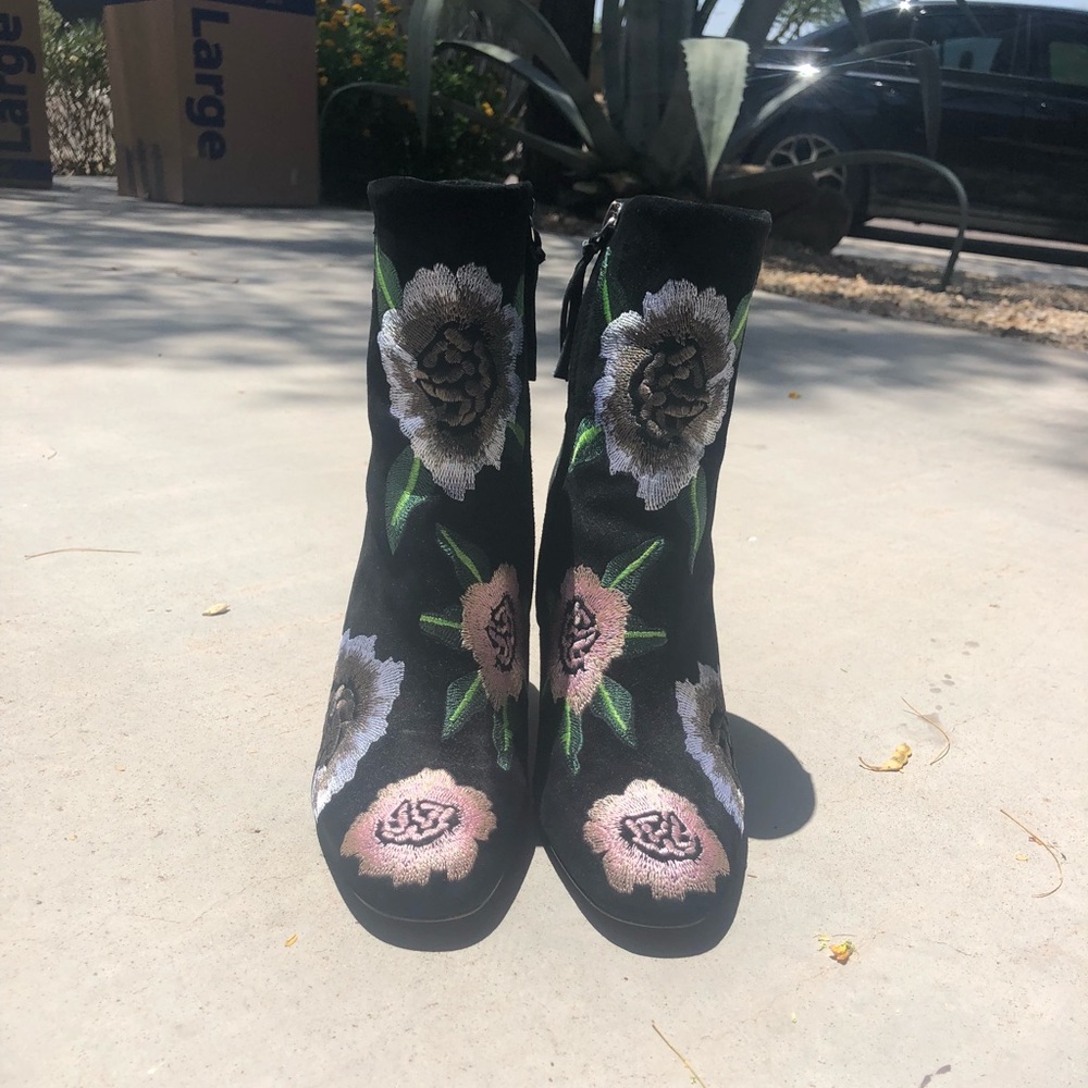 Floral Rebecca Minkoff shoes